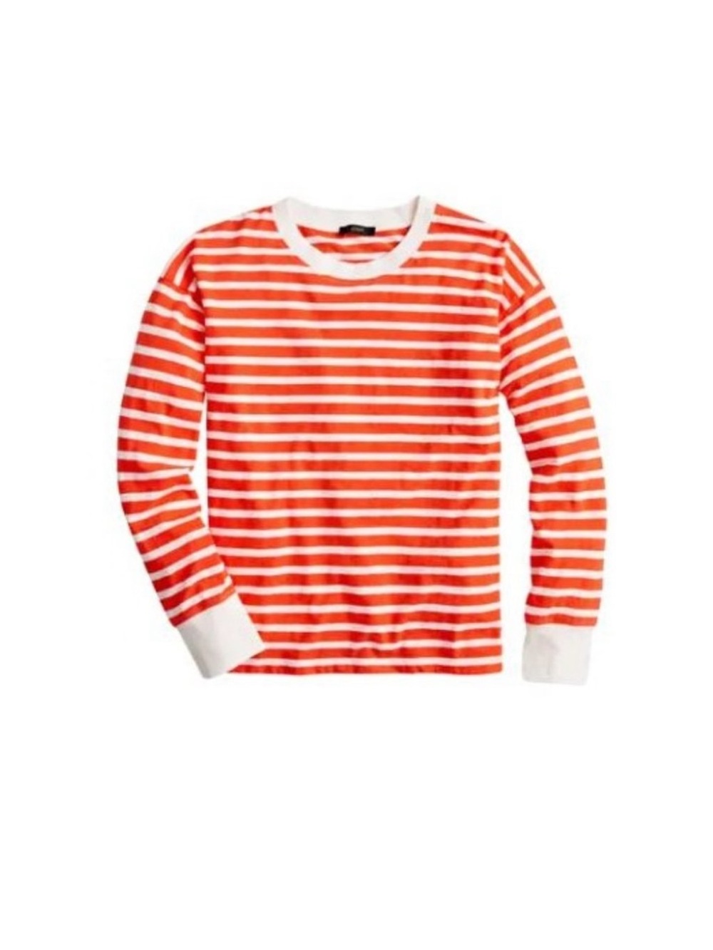 J.CREW weekend stripe long sleeve ringer t shirt Size 3X NWT